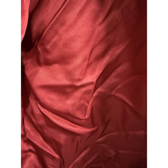 Ralph Lauren Red Windowpane Plaid Wool Jacket Women's 6 Equestrian Blazer VNTG - Picture 4 of 4